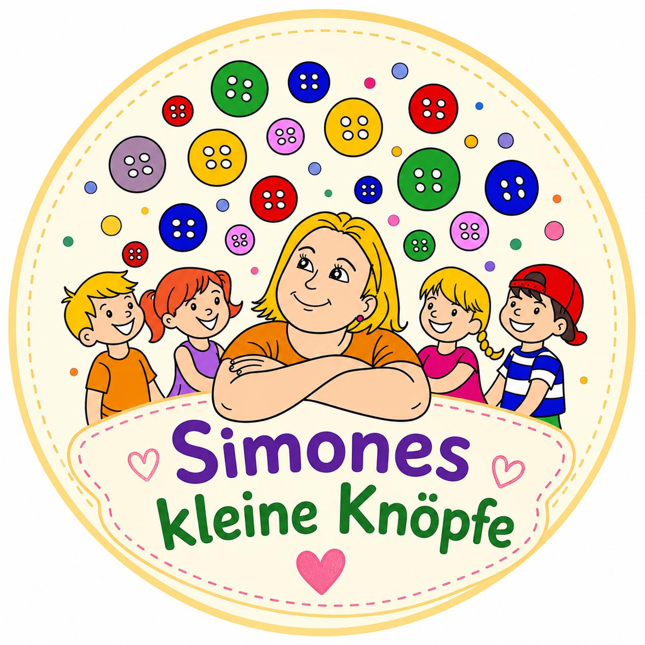 Simones kleine Knöpfe – Logo